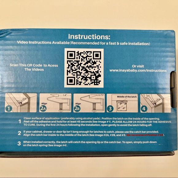 Child Proof Safety Latches - 8 Pack - NWT - Picture 4 of 6